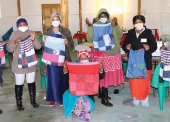 Laslappies in pragstukke omtower