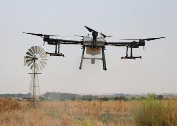 Boer nóg meer presies met hommeltuie