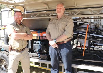 Unieke hommeltuig-sleepwa laat NAMPO gons